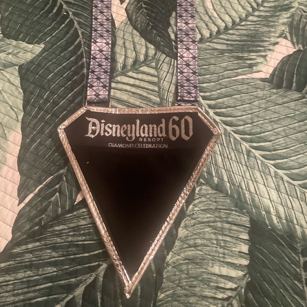 Brand New Disneyland Park 60 Anniversary Lanyard
